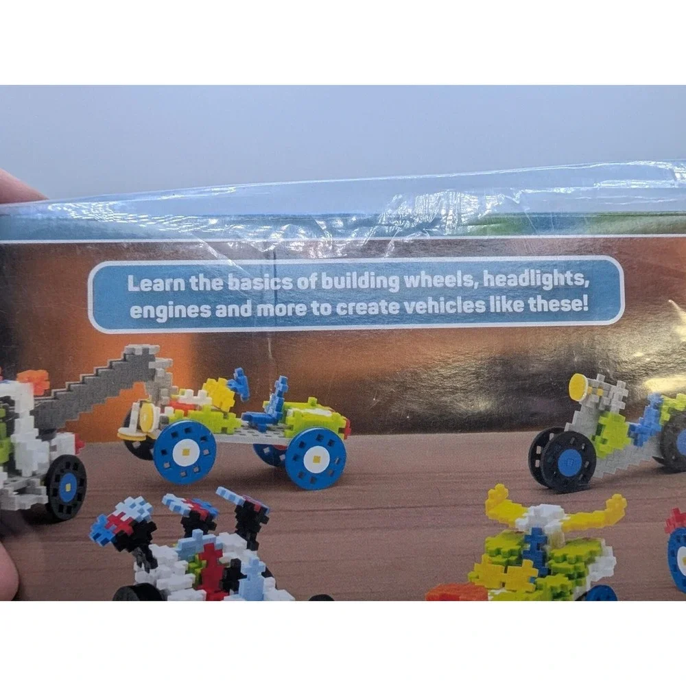 PLUS PLUS Learn To Build Vehicles Go! NIB 360 Pieces Building Toy Ages‎ 5+ Gift